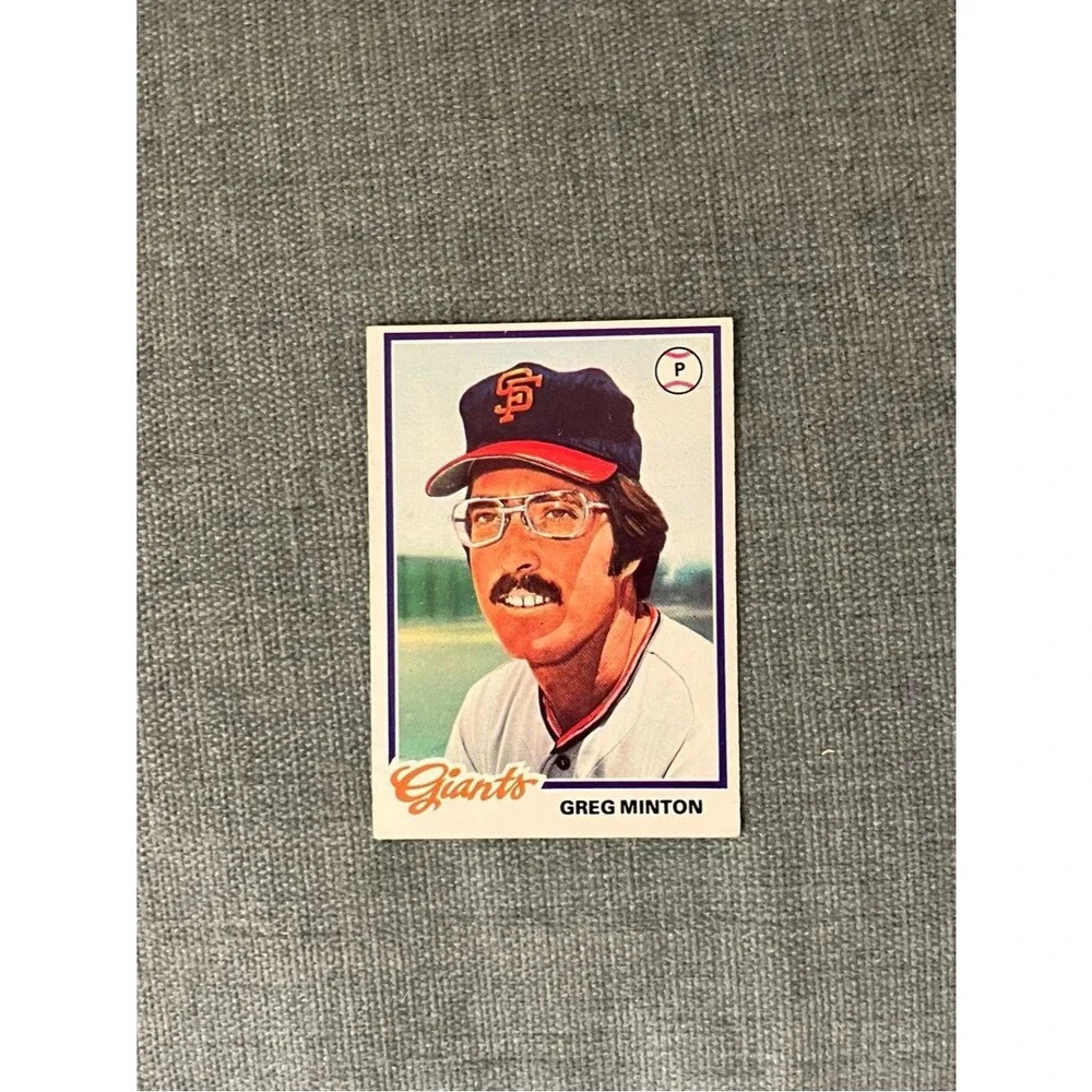 1978 Topps San Francisco Giants Baseball Card Trading Card